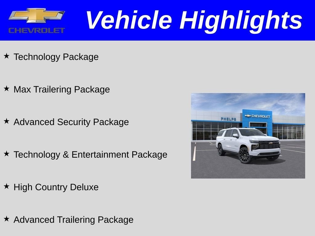 2026 Chevrolet Suburban High Country